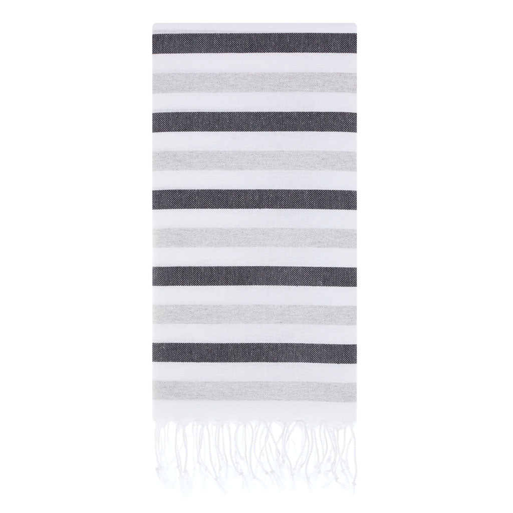 Recycled Turkish beach towels custom logo embroidery bath towel sets Turkish cotton woven Pestemal