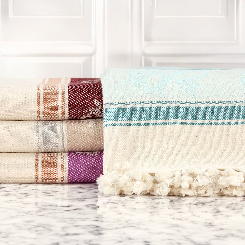 Custom beach towel bath towel setsl customized embroidery logos