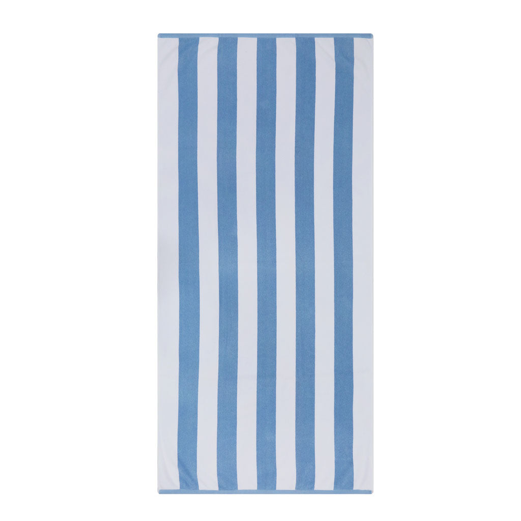 Cabana Striped Terry Towel Custom beach bath towel wholesale
