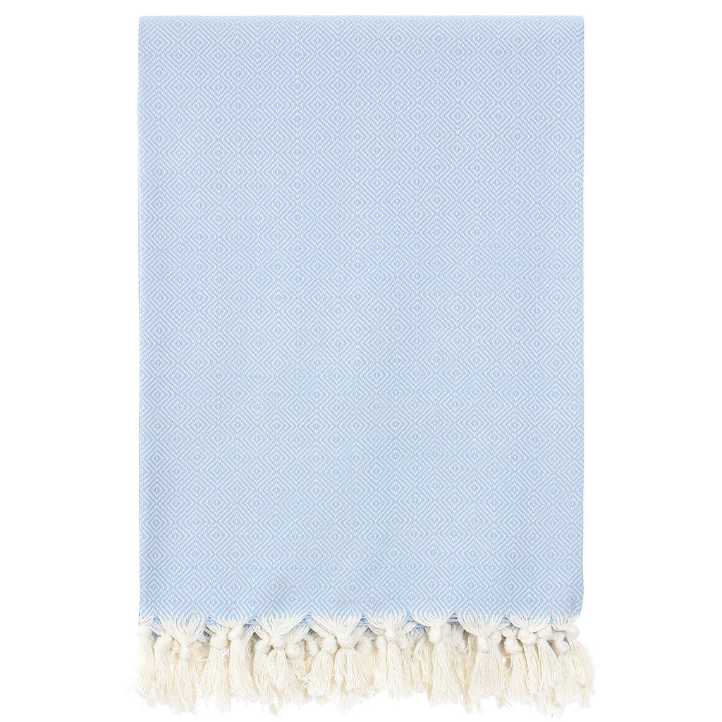 Wholesale Turkish throw decorative home decor peshtemal blanket organic cotton high quality custom embroidery