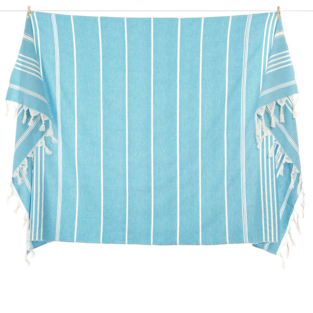 Turkish Peshtemal custom embroidery beach towel bath towels lightweight super absorbent sand free