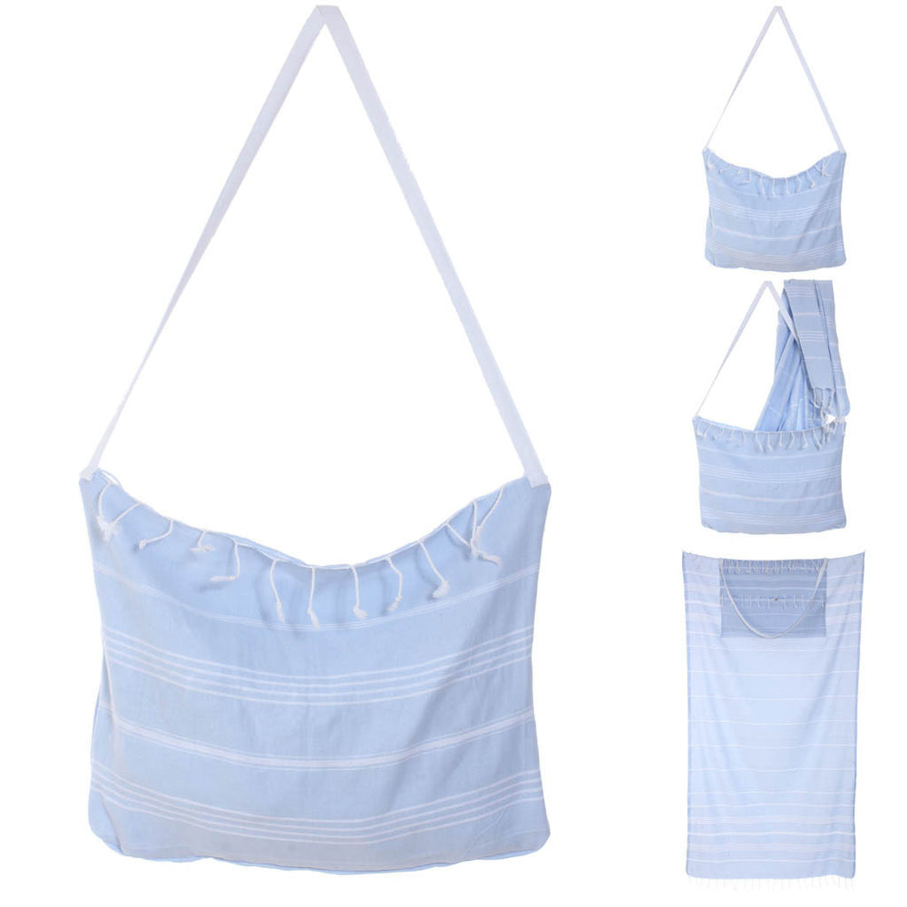 High quality round beach towel picnic peshtemal sand free lightweight quick dry