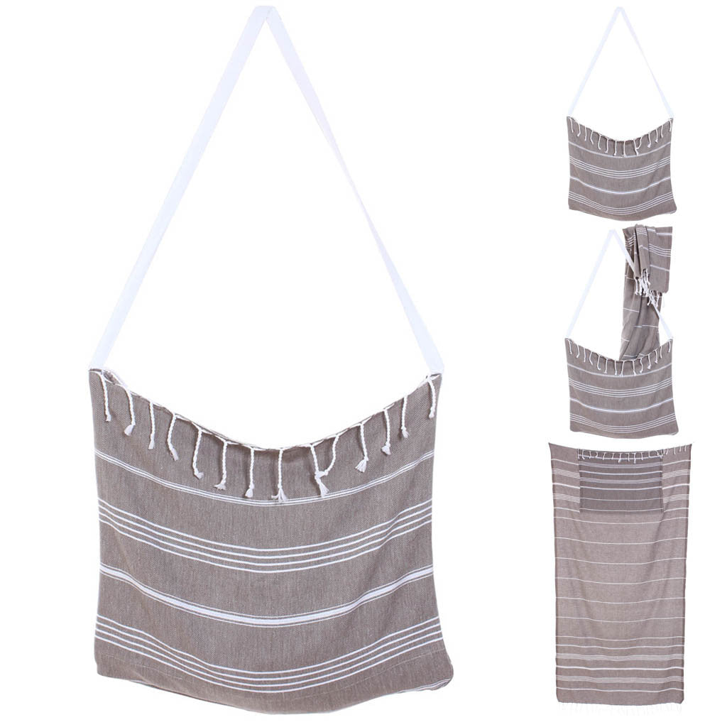 High quality round beach towel picnic peshtemal sand free lightweight quick dry