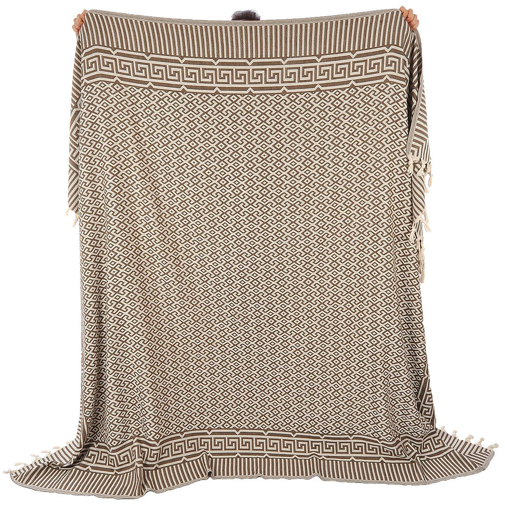 Grek Throw Blanket custom pestemal large size 100% Turkish cotton