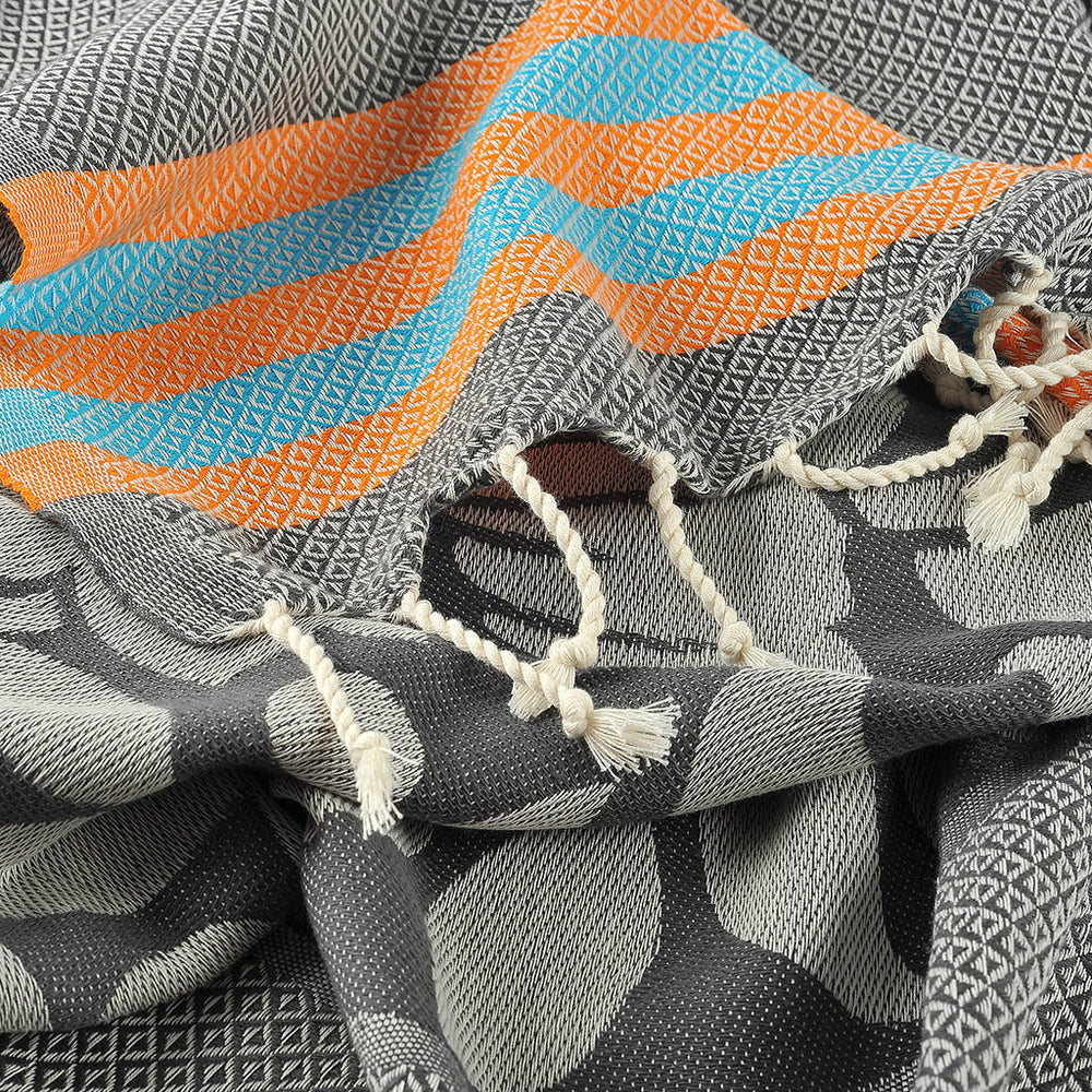 custom beach towel bath towel organic cotton superdry soft lightweight sand free pool peshtemal custom embroidery logo