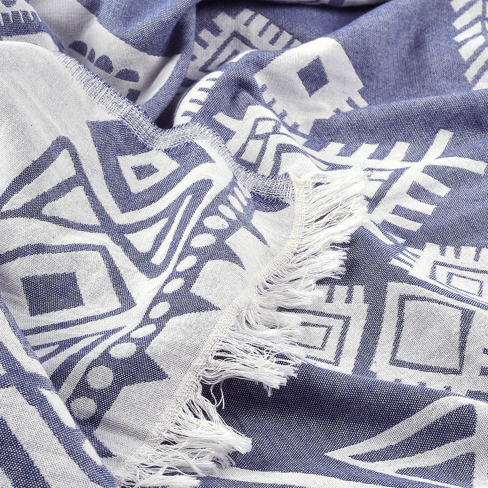 Nederland Turkish Towel Dark Blue