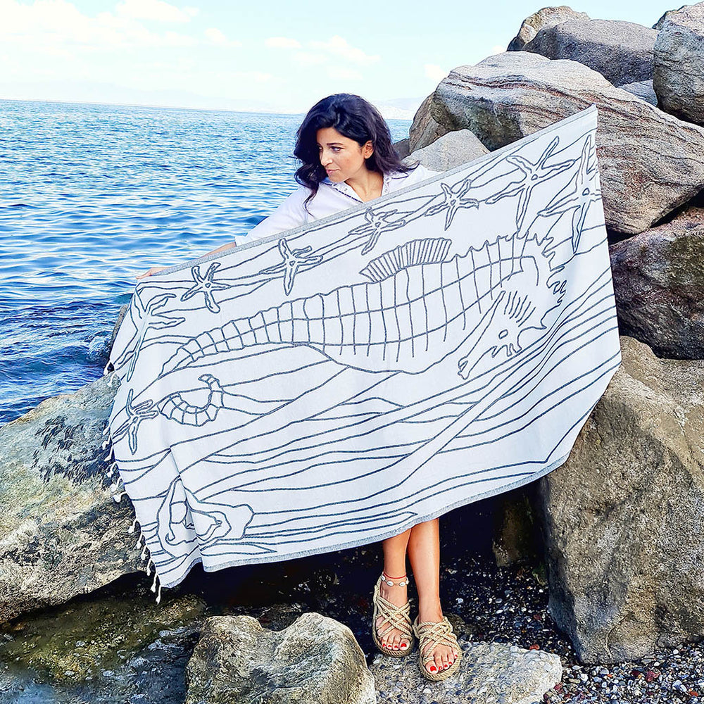 custom beach towel bath towel 100% cotton superdry soft lightweight sand free pool peshtemal custom embroidery logo