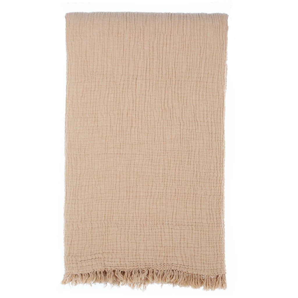 Muslin cotton throw blankets peshtemal towel home hotel outdoor picnic beach blanket throws