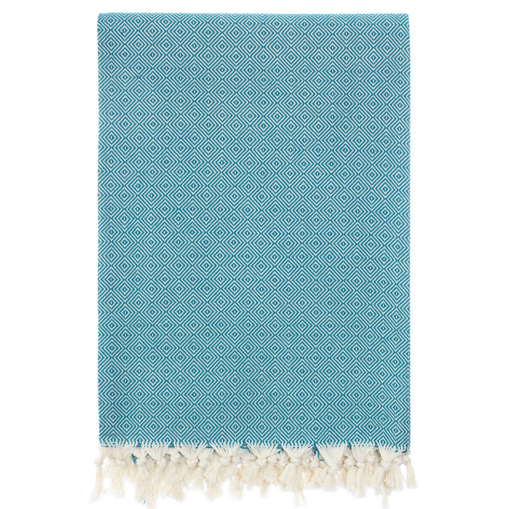 Wholesale Turkish throw decorative home decor peshtemal blanket organic cotton high quality custom embroidery X Large