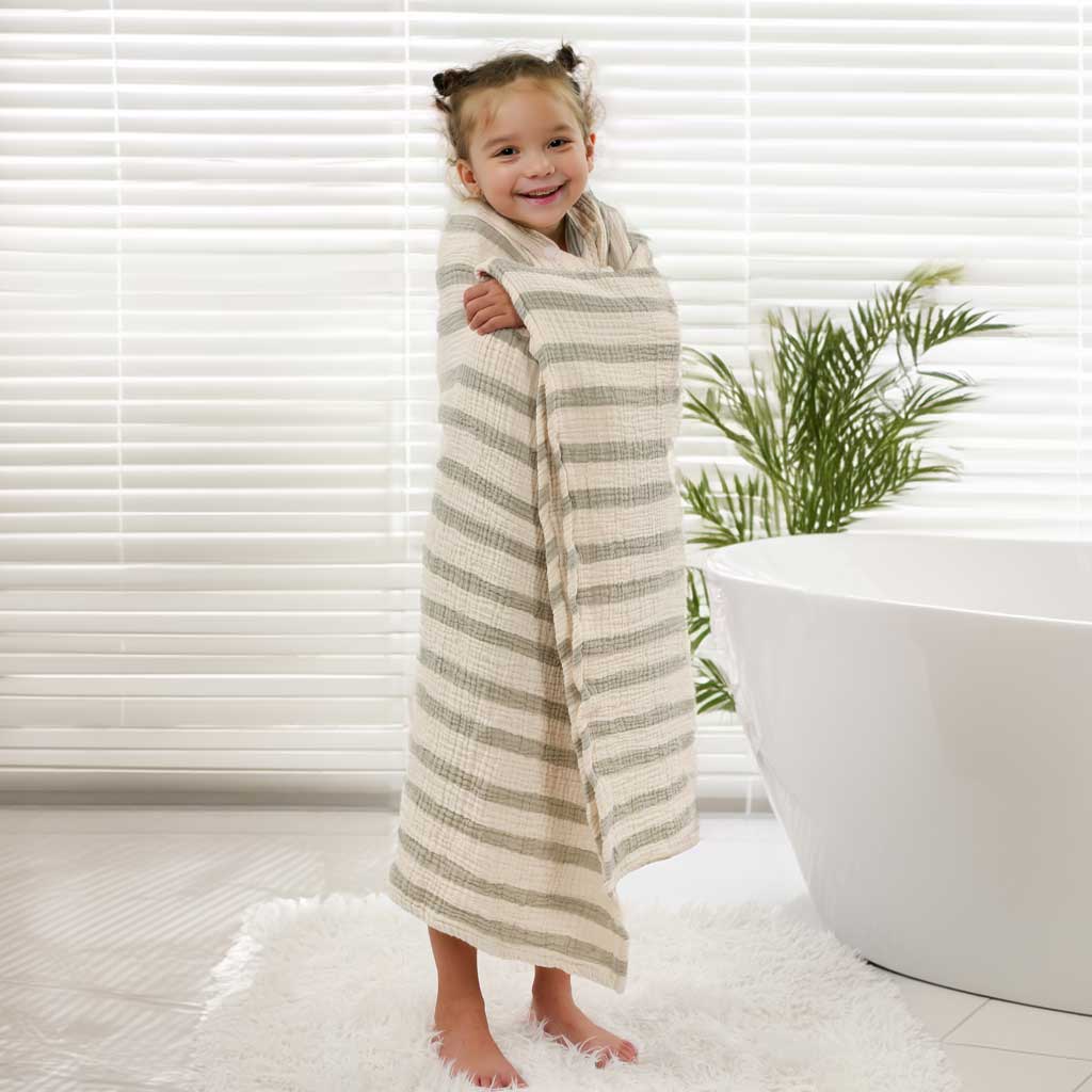 Muslin Baby Blanket Swaddle blanket stroller shade burp cloth baby towel Peshtemal soft comfortable lightweight super absorbent breathable 100% Turkish cotton Pestemal