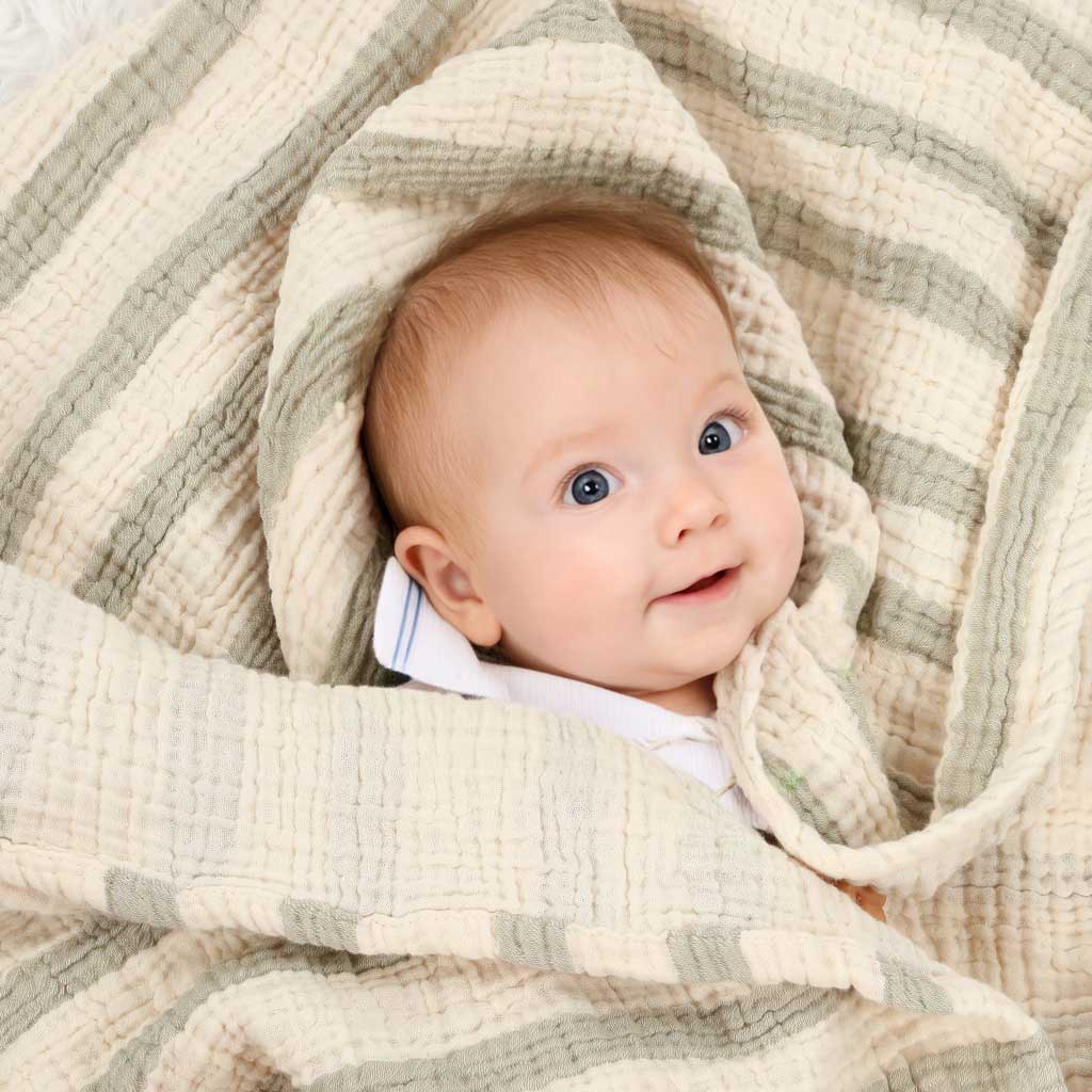 Muslin Baby Blanket Swaddle blanket stroller shade burp cloth baby towel Peshtemal soft comfortable lightweight super absorbent breathable 100% Turkish cotton Pestemal
