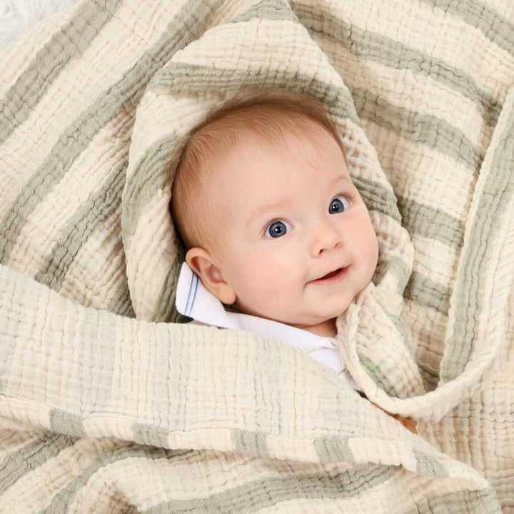 Muslin Baby Blanket Swaddle blanket stroller shade burp cloth baby towel Peshtemal soft comfortable lightweight super absorbent breathable 100% Turkish cotton Pestemal