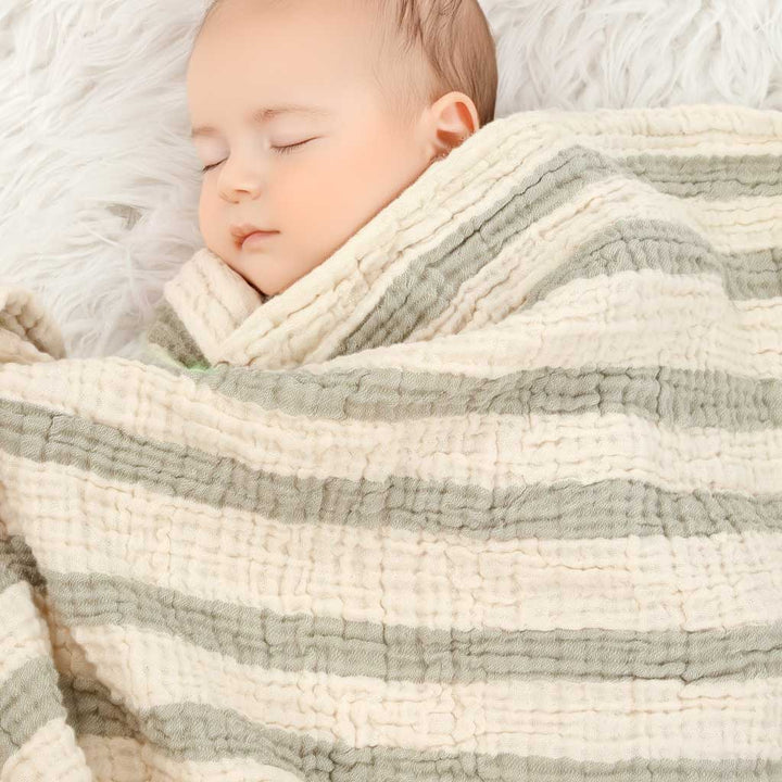 Muslin Baby Blanket Swaddle blanket stroller shade burp cloth baby towel Peshtemal soft comfortable lightweight super absorbent breathable 100% Turkish cotton Pestemal