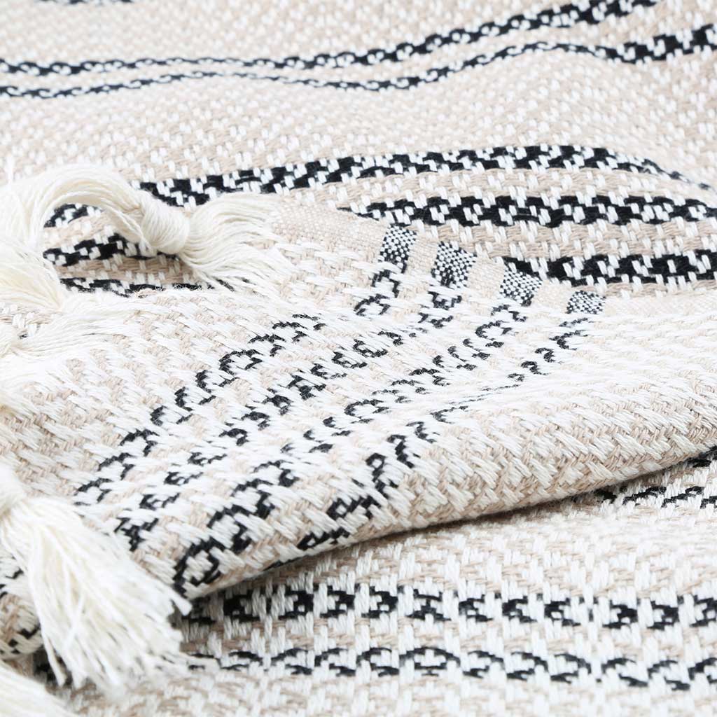 Wholesale 100% cotton throw blanket custom blankets for home decor sofa bed beach picnic 
