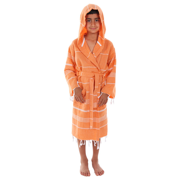Bor Kid Cep Pure Basic bathrobe for kids beach towel pestemal  100% cotton changing robe