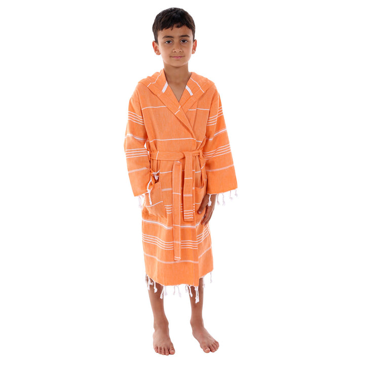 Bor Kid Cep Pure Basic bathrobe for kids beach towel pestemal 100% cotton changing robe