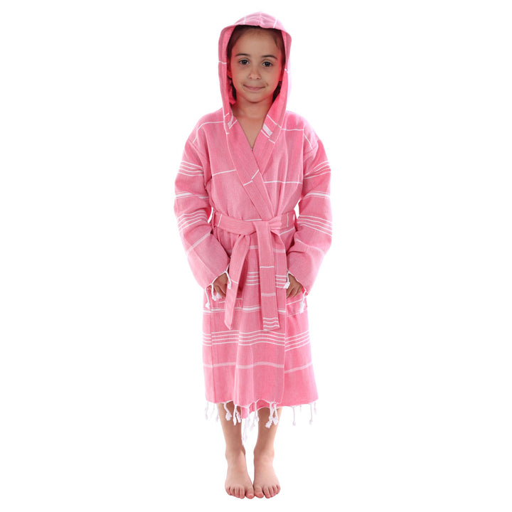 Bor Kid Cep Pure Basic bathrobe for kids beach towel pestemal 100% cotton changing robe