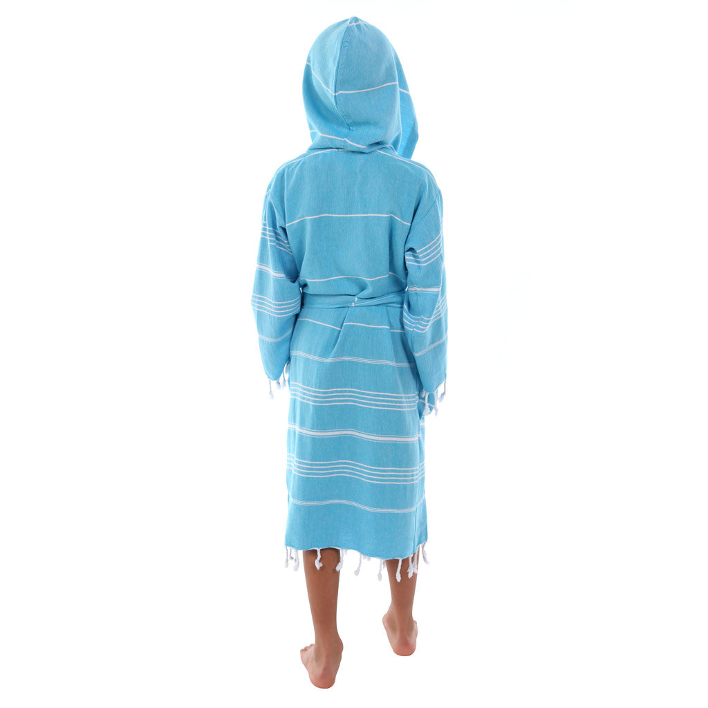 Bor Kid Cep Pure Basic bathrobe for kids beach towel pestemal 100% cotton changing robe