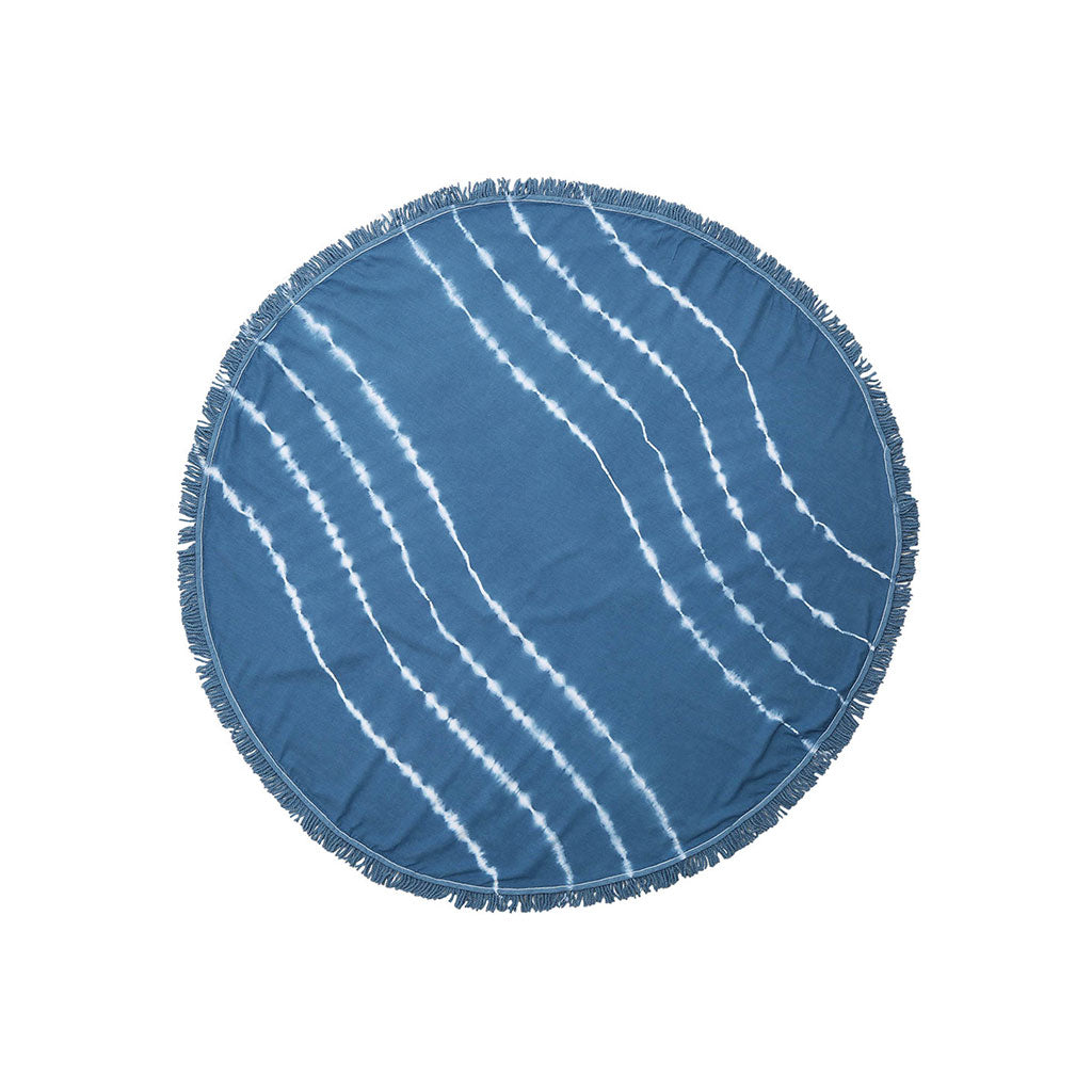 High quality round beach towel picnic peshtemal sand free lightweight quick dry