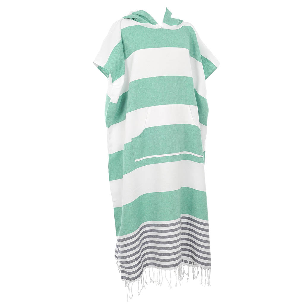 Regenrated Liman Marina Poncho changing robe recycled cotton