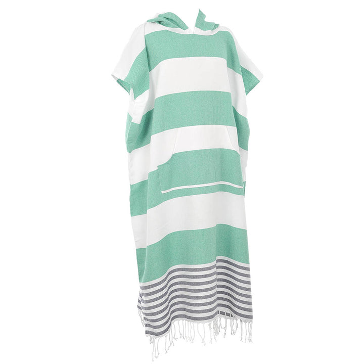 Regenrated Liman Marina Poncho changing robe recycled cotton