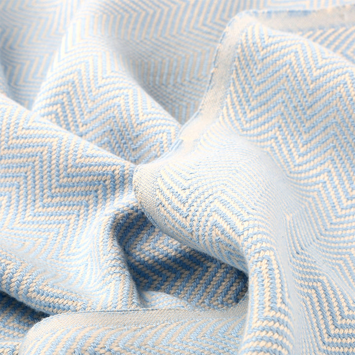 Handmade Tight Woven Throw Blanket for Couch Picnic beach outdoor throw blankets 100% cotton