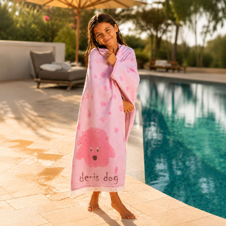 Denis Dog Kids Turkish Towel