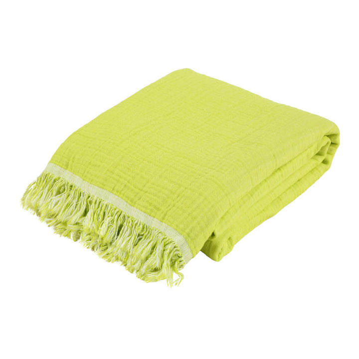 Customizable 4-layer muslin pestemal towel made of 100% Turkish cotton – lightweight, absorbent beach and bath towel, large size with embroidery logo, label, and packaging options