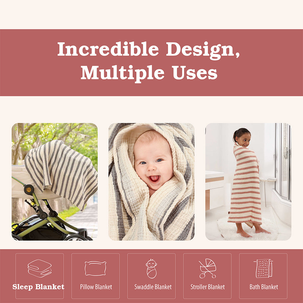 Muslin Baby Blanket Swaddle blanket stroller shade burp cloth baby towel Peshtemal soft comfortable lightweight super absorbent breathable 100% Turkish cotton Pestemal