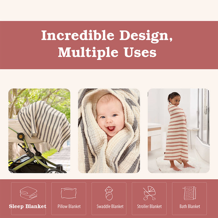 Muslin Baby Blanket Swaddle blanket stroller shade burp cloth baby towel Peshtemal soft comfortable lightweight super absorbent breathable 100% Turkish cotton Pestemal