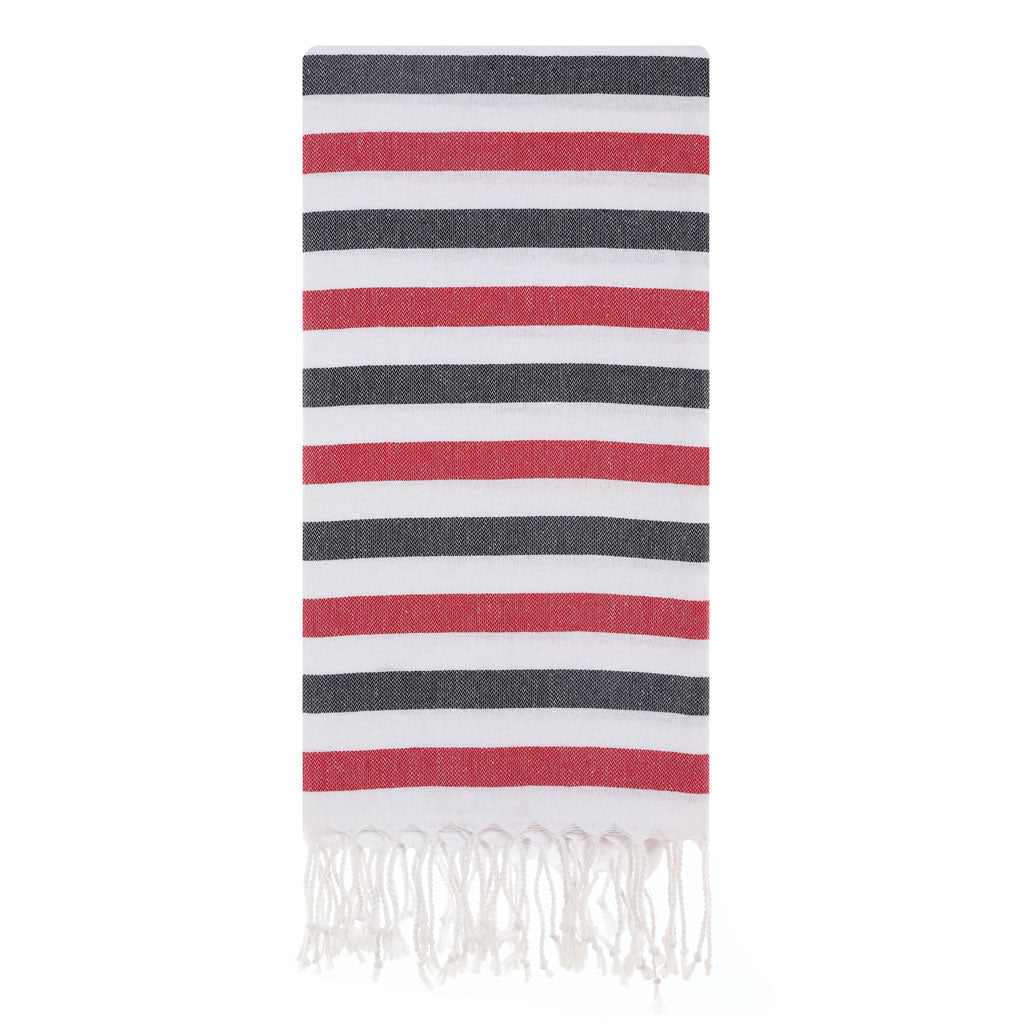 Recycled Turkish beach towels custom logo embroidery bath towel sets Turkish cotton woven Pestemal