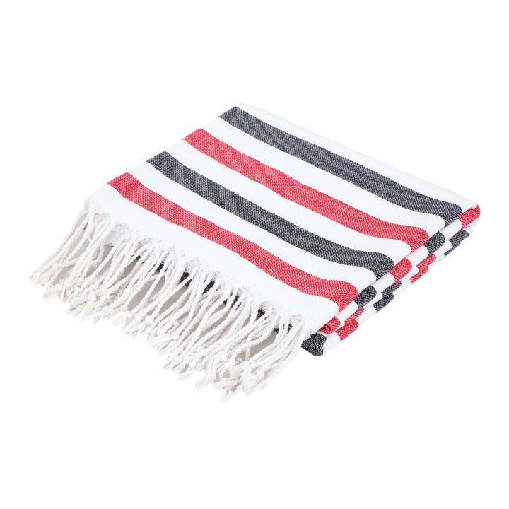 Recycled Turkish beach towels custom logo embroidery bath towel sets Turkish cotton woven Pestemal