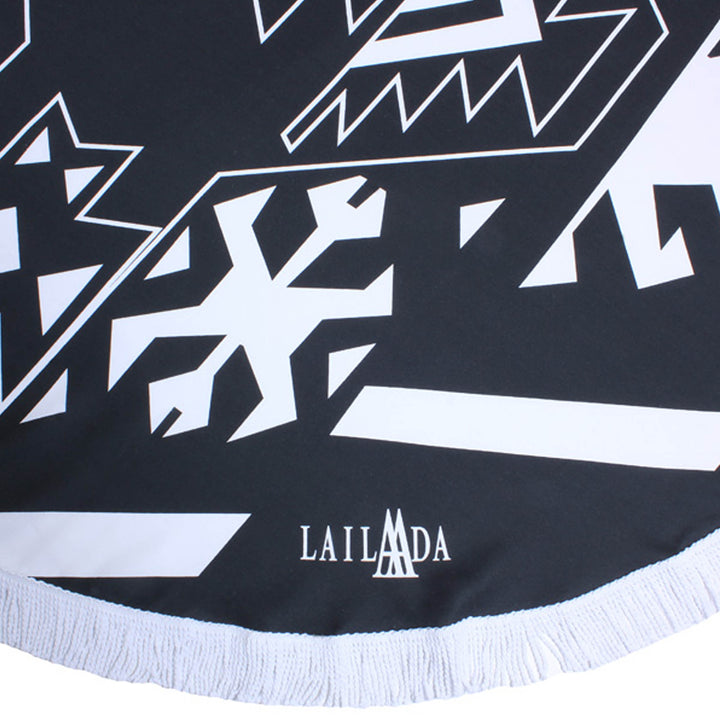 High quality round beach towel picnic peshtemal sand free lightweight quick dry
