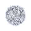LailaAda Hand Art Round Pestemal Towel - pestemalcom