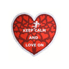 LailaAda Love Pestemal Round Towel - pestemalcom