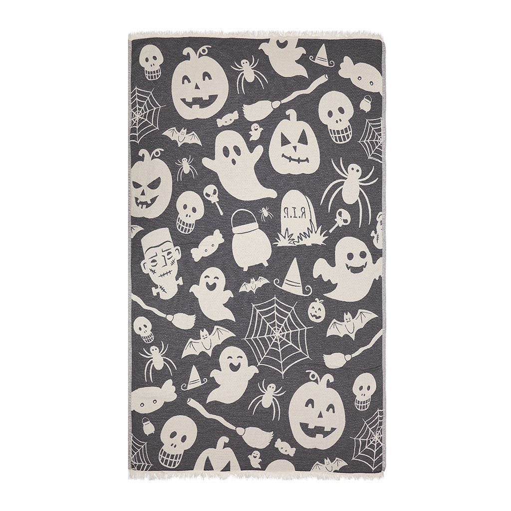 Halloween Throw Blanket - Custom Colors Available