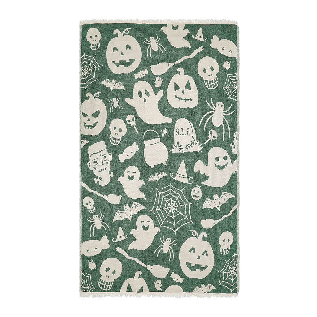 Halloween Throw Blanket - Custom Colors Available