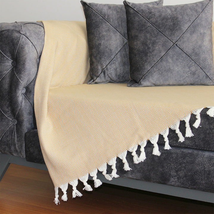 Handmade Tight Woven Throw Blanket for Couch Picnic beach outdoor throw blankets 100% cotton