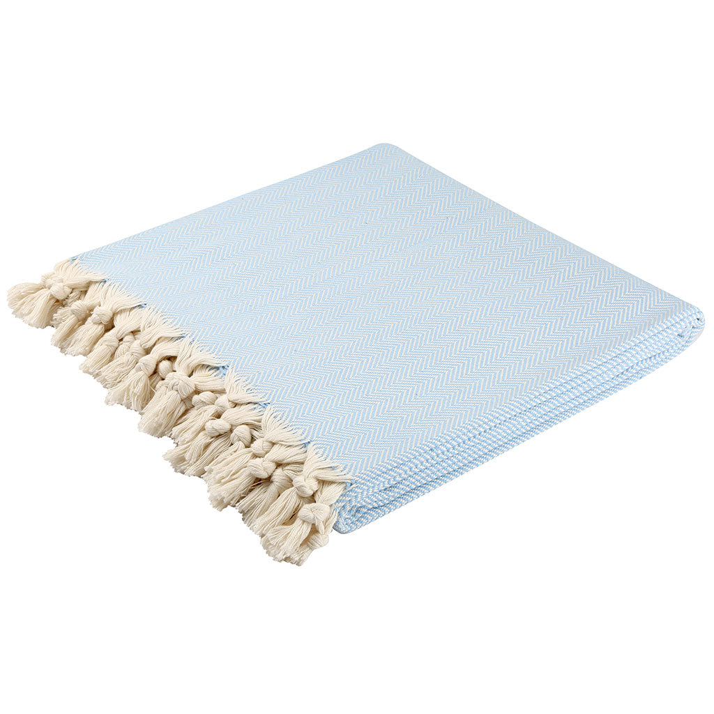 Handmade Tight Woven Throw Blanket for Couch Picnic beach outdoor throw blankets 100% cotton