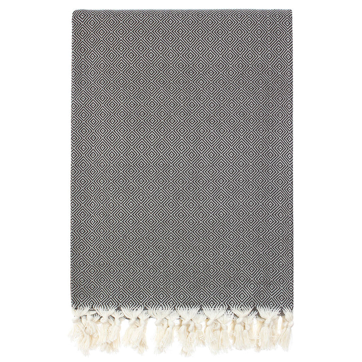 Wholesale Turkish throw decorative home decor peshtemal blanket organic cotton high quality custom embroidery
