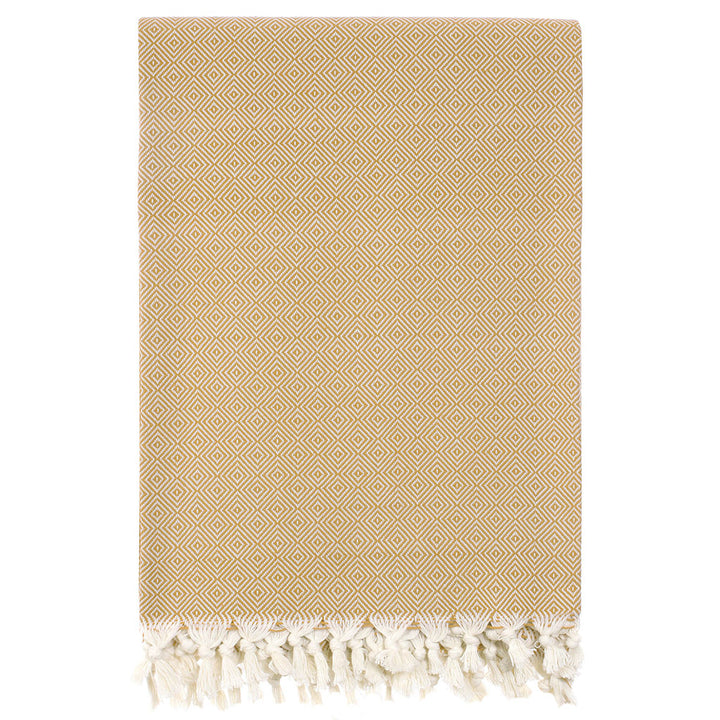 Wholesale Turkish throw decorative home decor peshtemal blanket organic cotton high quality custom embroidery