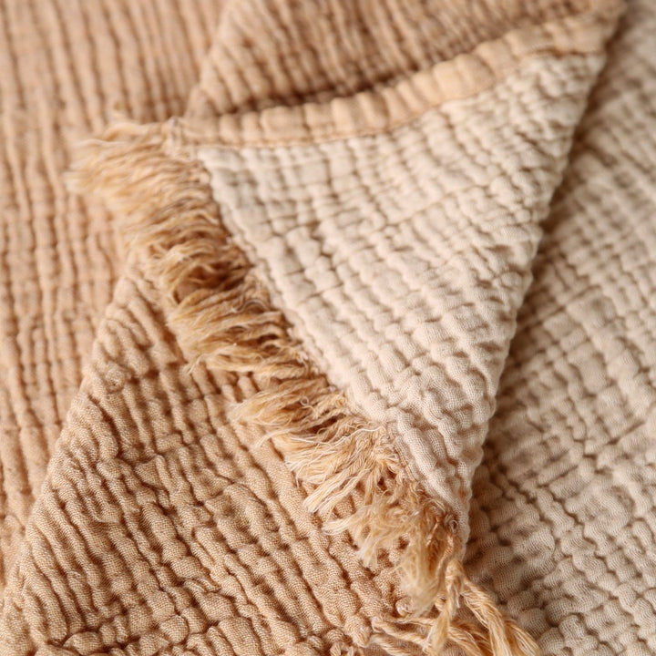 Muslin cotton throw blankets peshtemal towel home hotel outdoor picnic beach blanket throws