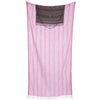 Turkish Beach Bath Towels Quick Dry Wholesale Peshtemal 100% Organic Cotton Pestemal Convertible Bag