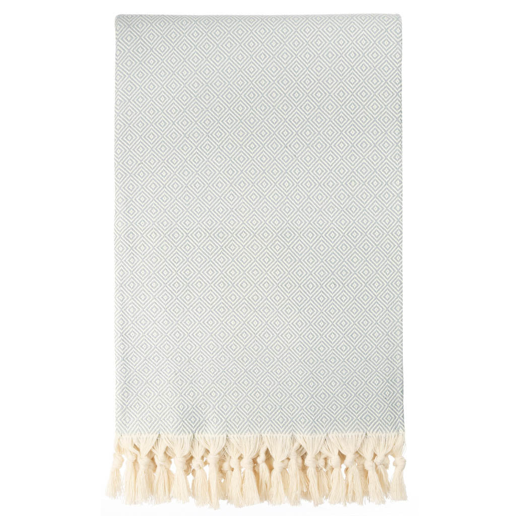 Wholesale Turkish throw decorative home decor peshtemal blanket organic cotton high quality custom embroidery