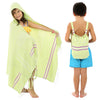 Judy Pestemal Convertible Towel/ Poncho / Bag Pack kids beach towel