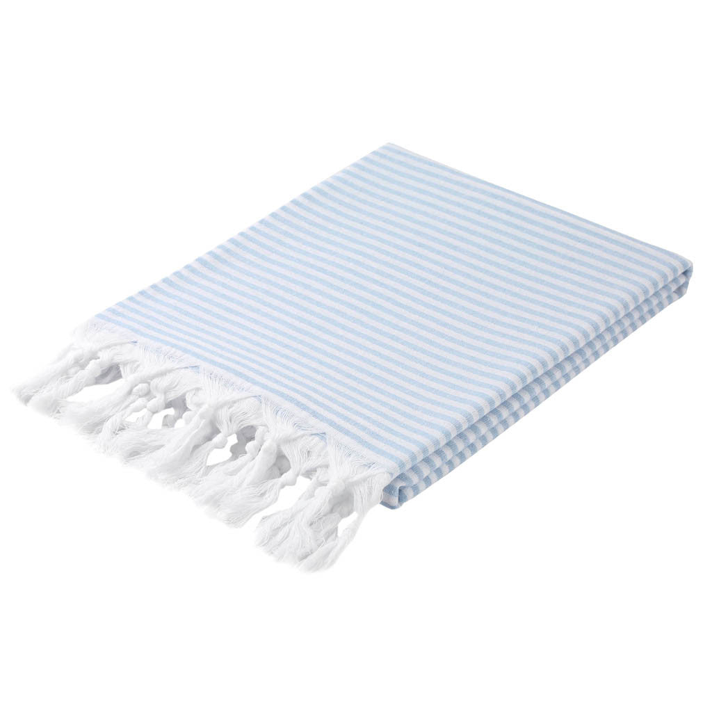 Turkish Peshtemal custom embroidery beach towel bath towels lightweight super absorbent sand free high quality 100% cotton hammam pool