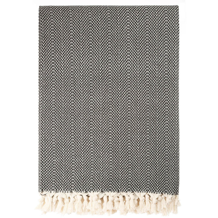Wholesale Turkish throw decorative home decor peshtemal blanket organic cotton high quality custom embroidery X Large