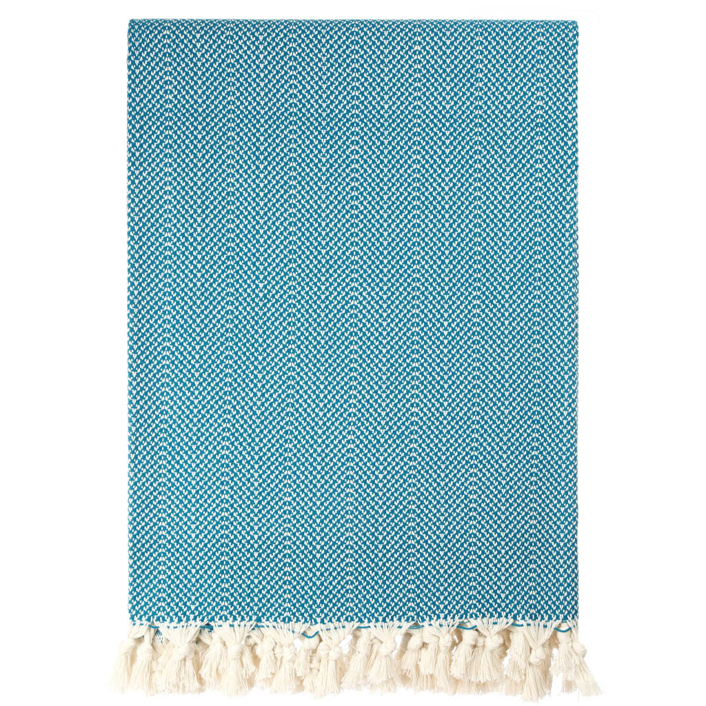 Wholesale Turkish throw decorative home decor peshtemal blanket organic cotton high quality custom embroidery