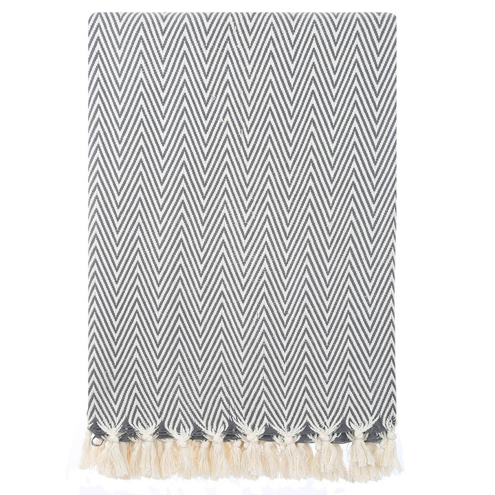 Wholesale Turkish throw decorative home decor peshtemal blanket organic cotton high quality