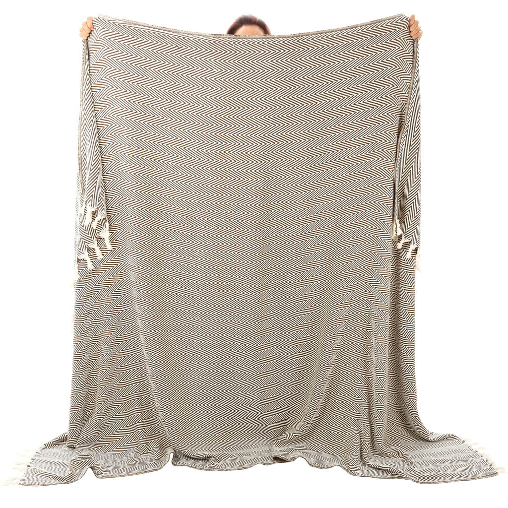 Wholesale Turkish throw decorative home decor peshtemal blanket organic cotton high quality